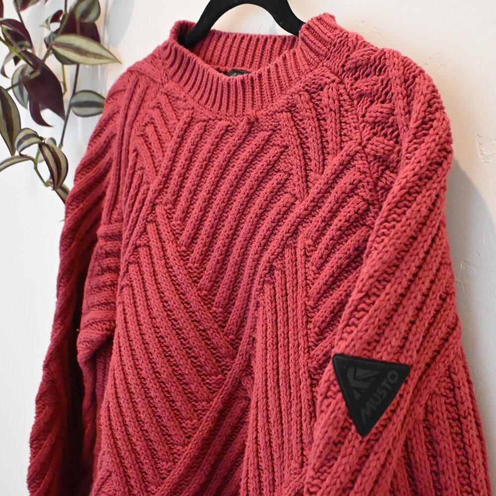 Women's Musto Marina High Crew Neck Knit Sweater